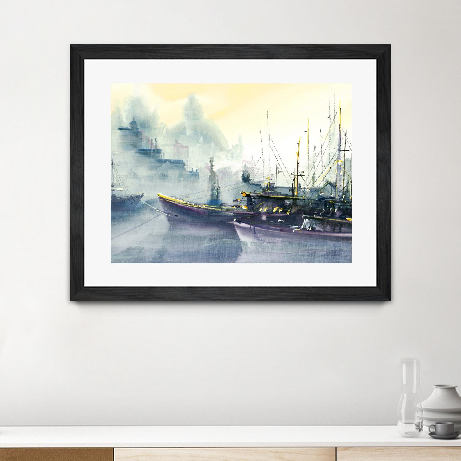 Presage by Roland Palmaerts on GIANT ART - grey sea scene