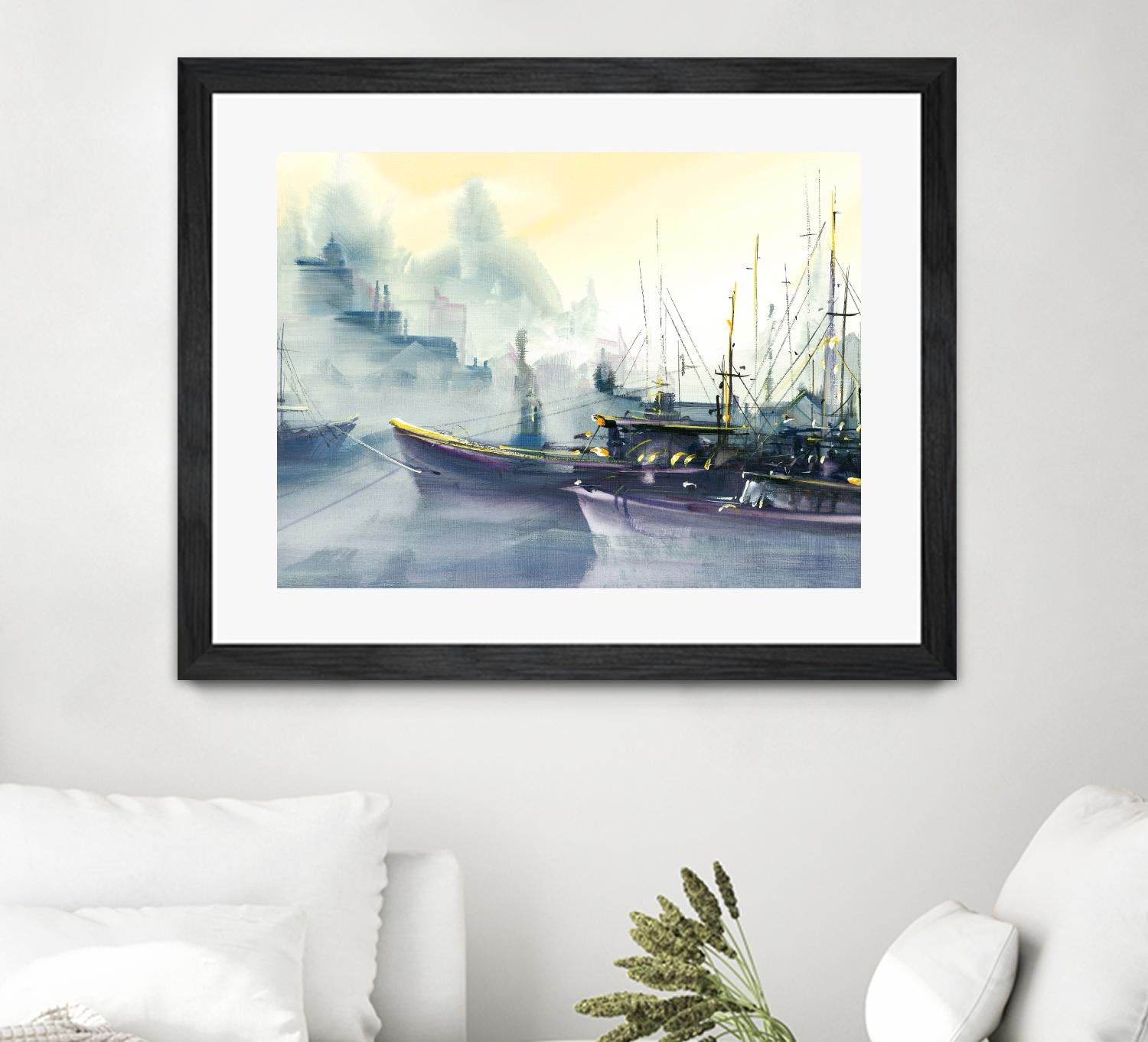 Presage by Roland Palmaerts on GIANT ART - grey sea scene