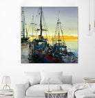 Ensemble by Roland Palmaerts on GIANT ART - blue sea scene