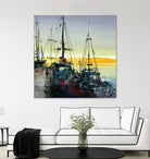 Ensemble by Roland Palmaerts on GIANT ART - blue sea scene