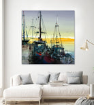 Ensemble by Roland Palmaerts on GIANT ART - blue sea scene