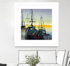 Ensemble by Roland Palmaerts on GIANT ART - blue sea scene