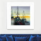 Ensemble by Roland Palmaerts on GIANT ART - blue sea scene