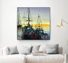 Ensemble by Roland Palmaerts on GIANT ART - blue sea scene