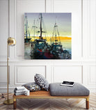 Ensemble by Roland Palmaerts on GIANT ART - blue sea scene