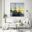 Ensemble by Roland Palmaerts on GIANT ART - blue sea scene