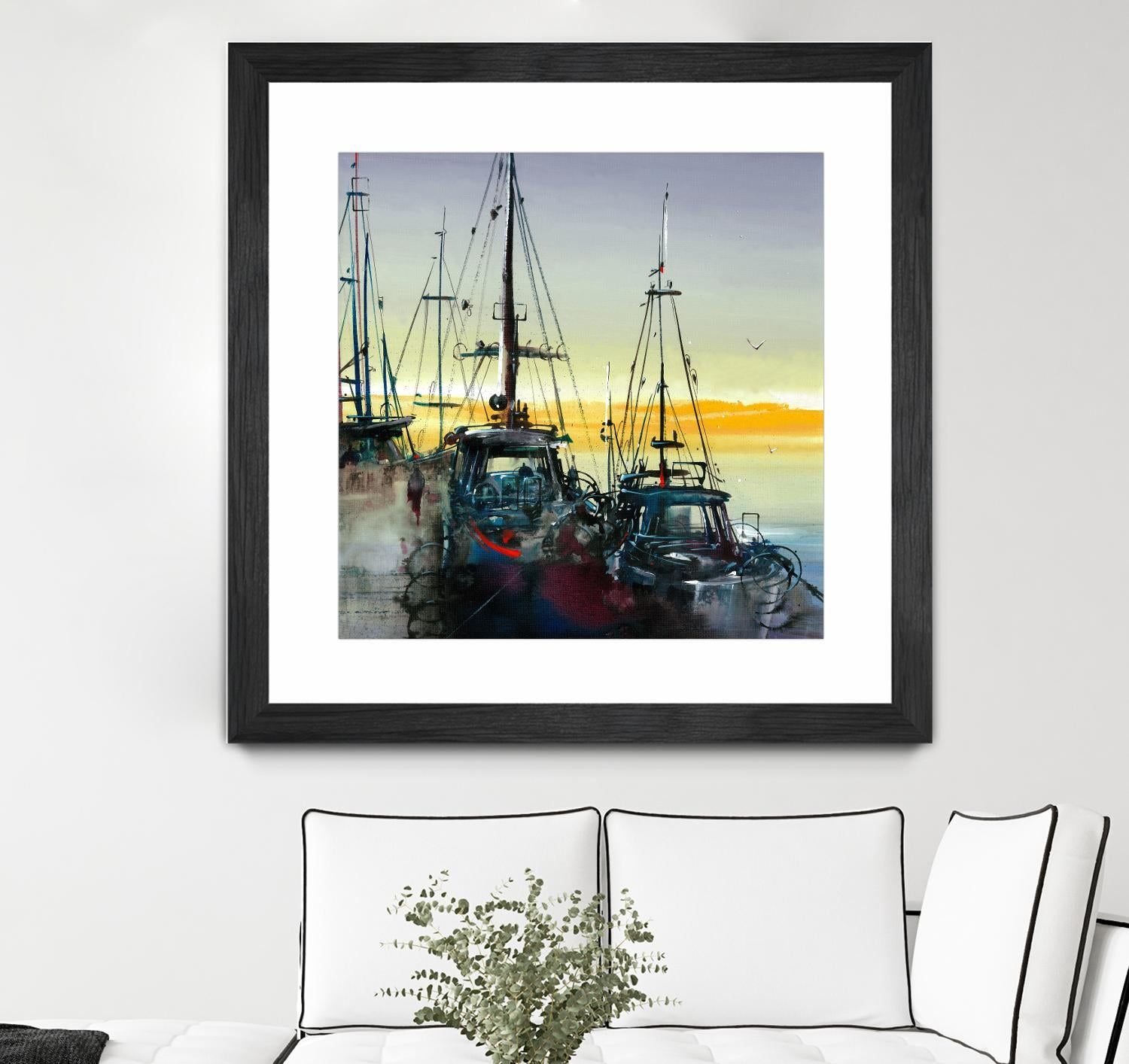 Ensemble by Roland Palmaerts on GIANT ART - blue sea scene