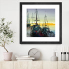 Ensemble by Roland Palmaerts on GIANT ART - blue sea scene