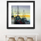 Ensemble by Roland Palmaerts on GIANT ART - blue sea scene