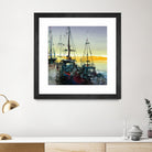 Ensemble by Roland Palmaerts on GIANT ART - blue sea scene