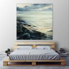 Reflexion by Roland Palmaerts on GIANT ART - grey sea scene