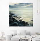 Reflexion by Roland Palmaerts on GIANT ART - grey sea scene