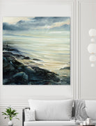 Reflexion by Roland Palmaerts on GIANT ART - grey sea scene