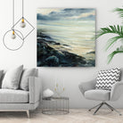 Reflexion by Roland Palmaerts on GIANT ART - blue sea scene québécois