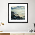 Reflexion by Roland Palmaerts on GIANT ART - grey sea scene