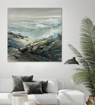 Seul by Roland Palmaerts on GIANT ART - grey sea scene