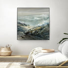 Seul by Roland Palmaerts on GIANT ART - grey sea scene