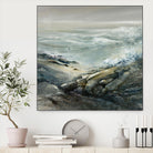 Seul by Roland Palmaerts on GIANT ART - grey sea scene