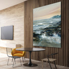 Flaux Flottant by Roland Palmaerts on GIANT ART - grey sea scene