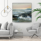 Flaux Flottant by Roland Palmaerts on GIANT ART - grey sea scene