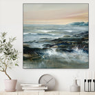 Flaux Flottant by Roland Palmaerts on GIANT ART - grey sea scene