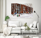 Il parait que l'hiver sera long by Nicole Laporte on GIANT ART - brown winter scenes