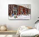 Il parait que l'hiver sera long by Nicole Laporte on GIANT ART - brown winter scenes