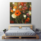 Prairie fleurie by Claude Tremblay on GIANT ART - green floral
