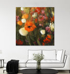 Prairie fleurie by Claude Tremblay on GIANT ART - green floral