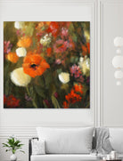 Prairie fleurie by Claude Tremblay on GIANT ART - green floral