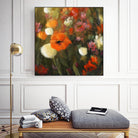 Prairie fleurie by Claude Tremblay on GIANT ART - green floral