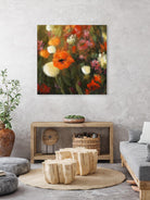 Prairie fleurie by Claude Tremblay on GIANT ART - green floral