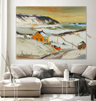 Baies St Paul I by Louis Tremblay on GIANT ART - blue landscape