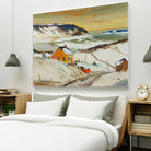 Baies St Paul I by Louis Tremblay on GIANT ART - blue landscape