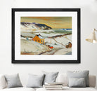 Baies St Paul I by Louis Tremblay on GIANT ART - blue landscape artistes du québec