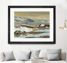 Baies St Paul II by Louis Tremblay on GIANT ART - beige landscape artistes du québec