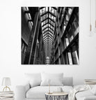 Rban Line V by Jean-François Dupuis on GIANT ART - black city scene