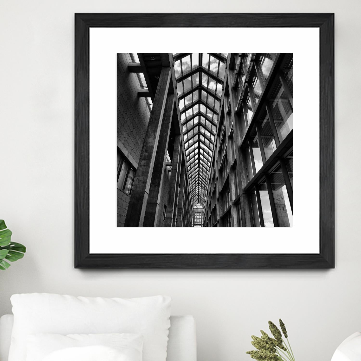 Rban Line V by Jean-François Dupuis on GIANT ART - black city scene