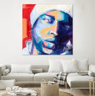 Regard Urbain by Marc Archambault on GIANT ART - blue men and women