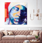 Regard Urbain by Marc Archambault on GIANT ART - blue men and women