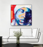 Regard Urbain by Marc Archambault on GIANT ART - blue men and women