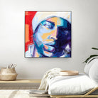 Regard Urbain by Marc Archambault on GIANT ART - blue men and women