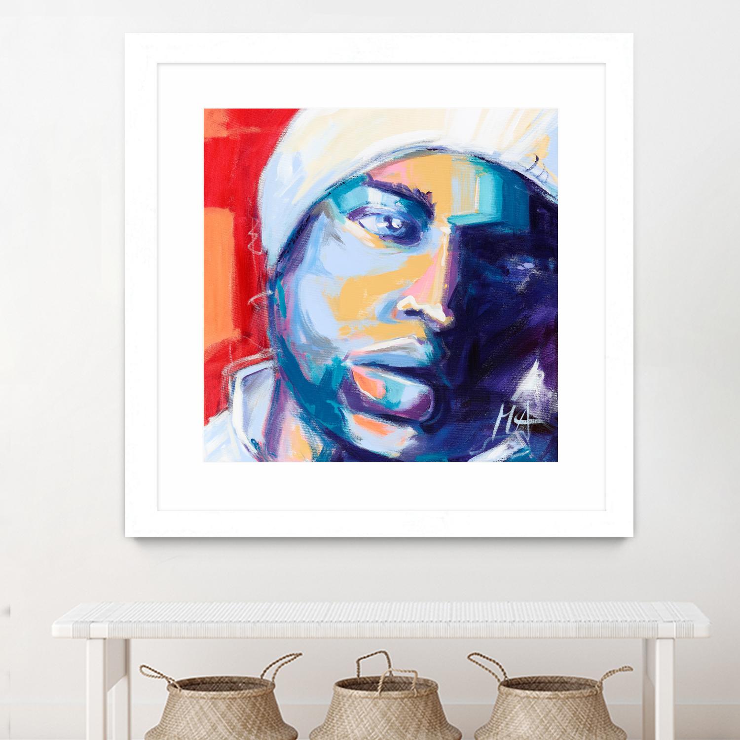 Regard Urbain by Marc Archambault on GIANT ART - blue men and women