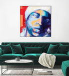 Regard Urbain by Marc Archambault on GIANT ART - blue men and women