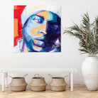 Regard Urbain by Marc Archambault on GIANT ART - blue men and women