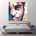 Maturité by Marc Archambault on GIANT ART - blue men and women