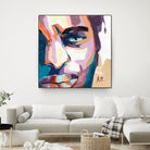 Maturité by Marc Archambault on GIANT ART - blue men and women