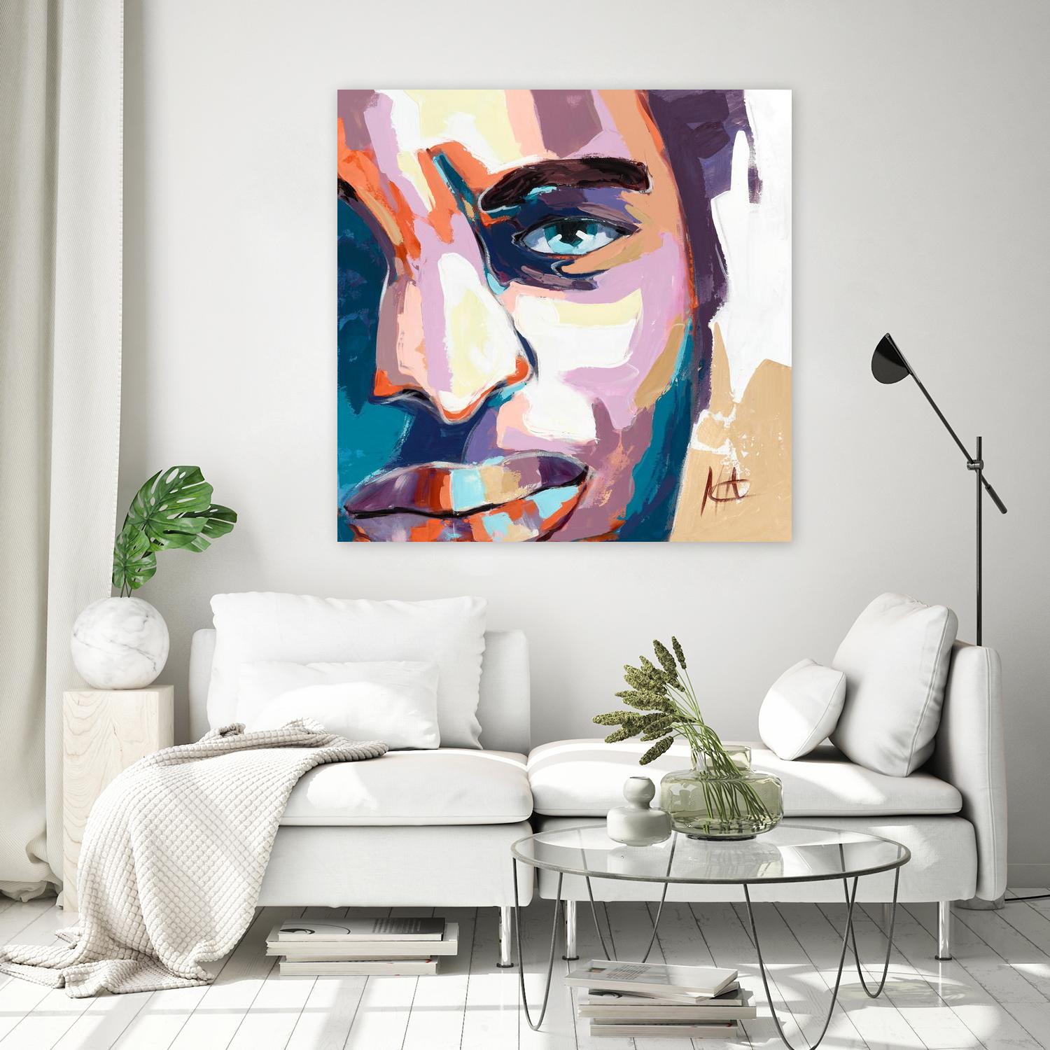 Maturité by Marc Archambault on GIANT ART - beige men and women québécois