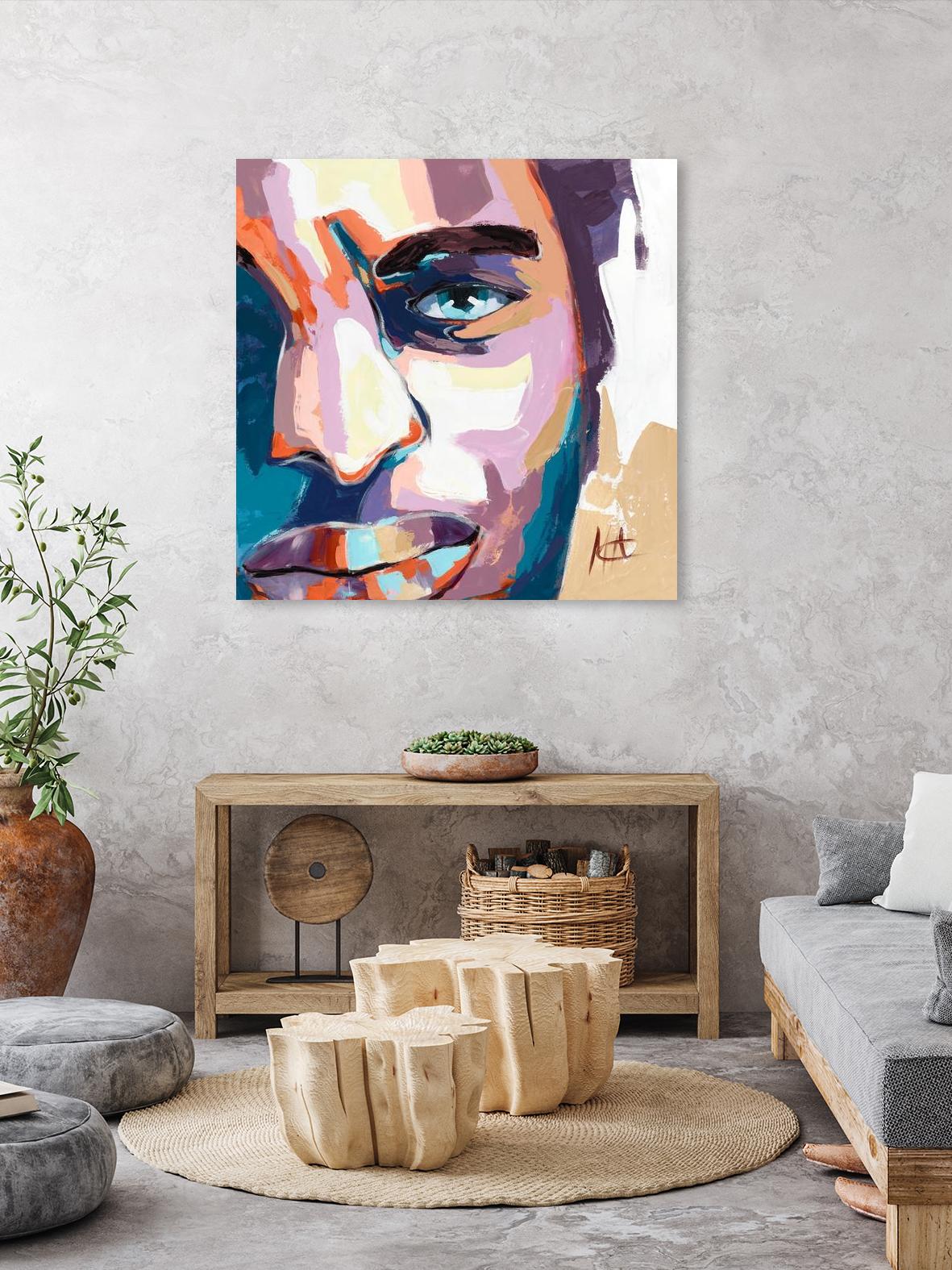 Maturité by Marc Archambault on GIANT ART - beige men and women québécois