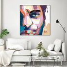 Maturité by Marc Archambault on GIANT ART - blue men and women